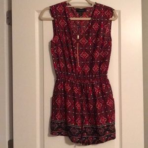 Patterned Romper